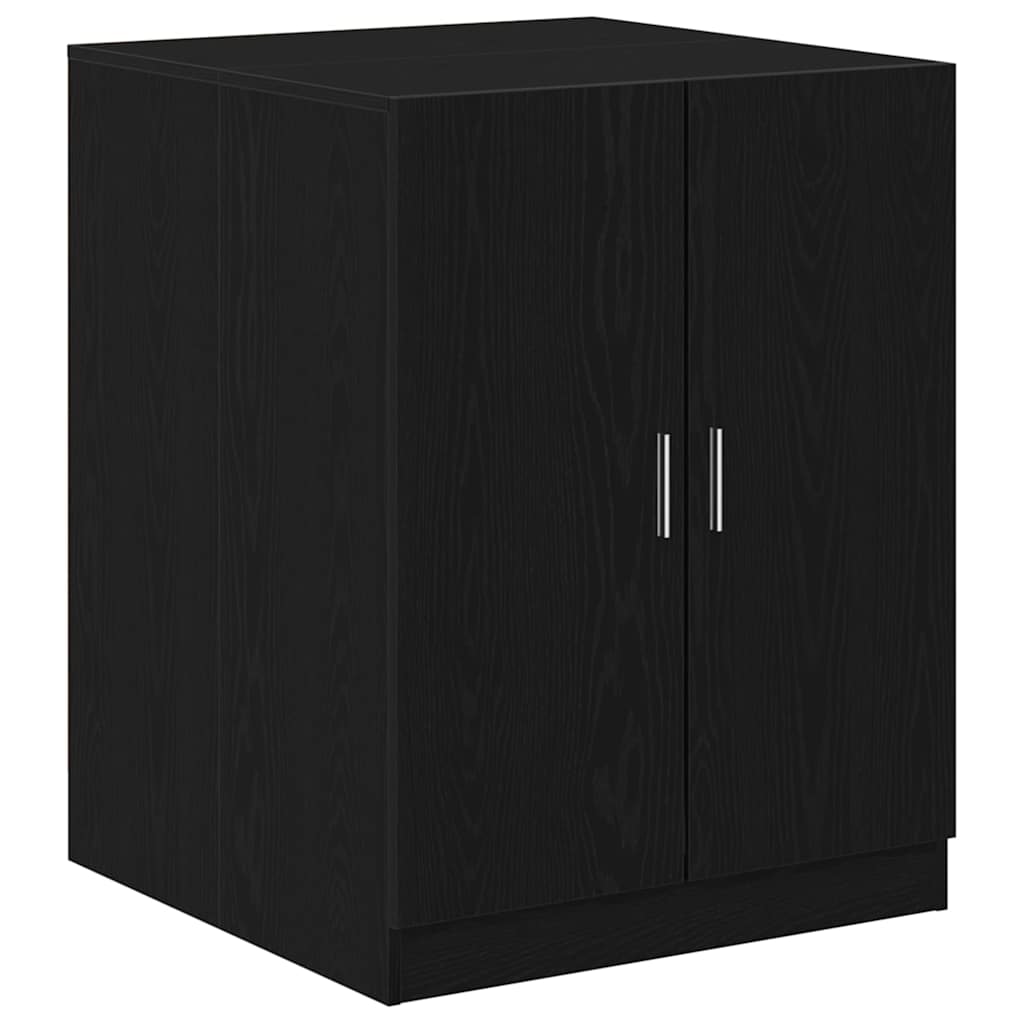 Washing Machine Cabinet Black Oak 70,5 x 71,5 x 91,5 cm