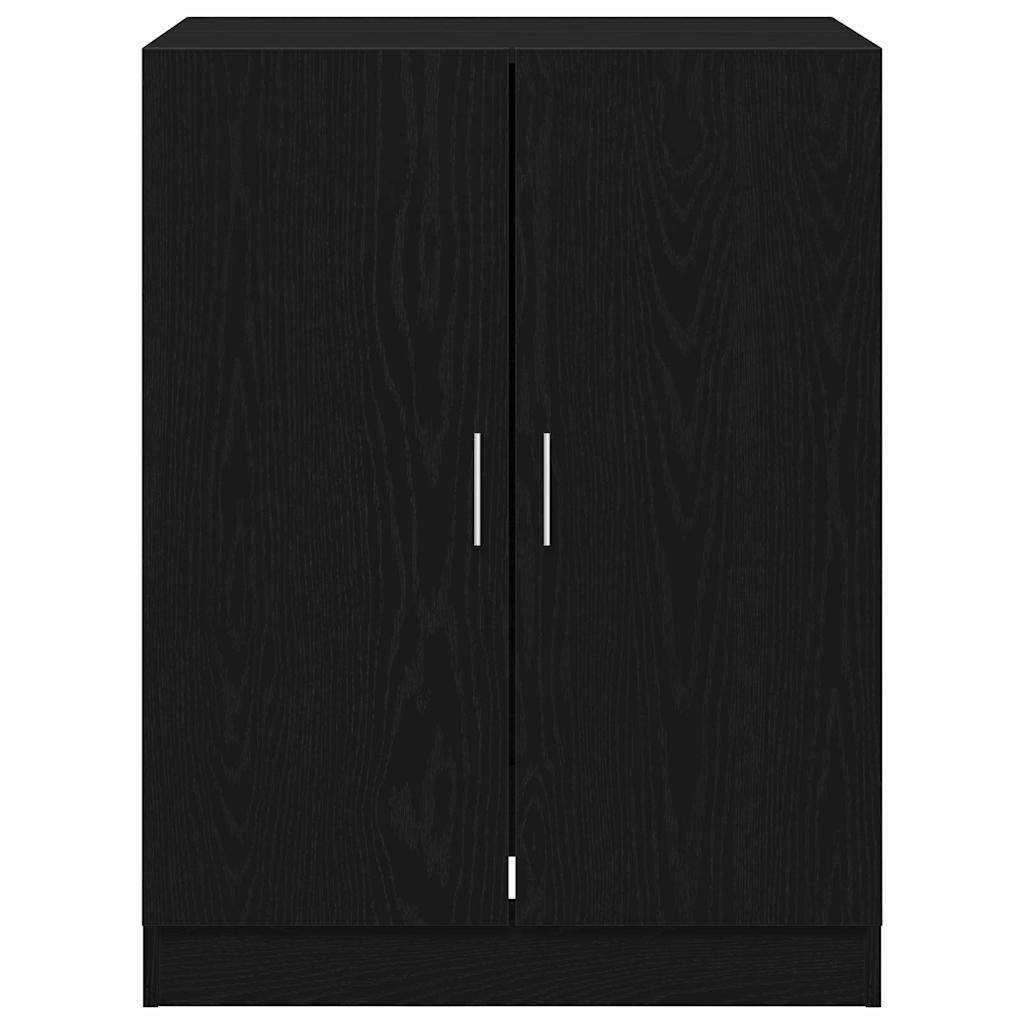 Washing Machine Cabinet Black Oak 70,5 x 71,5 x 91,5 cm