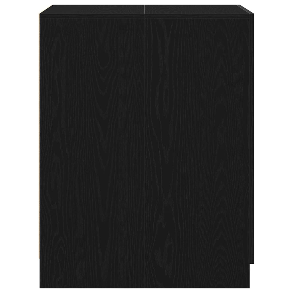 Washing Machine Cabinet Black Oak 70,5 x 71,5 x 91,5 cm