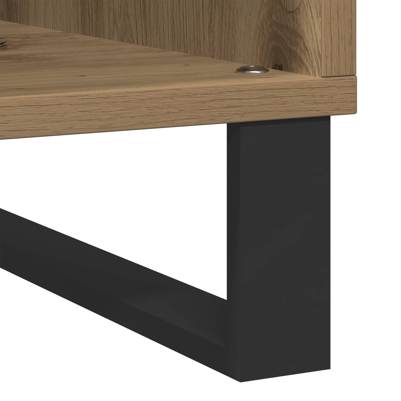 Record Cabinet Artisan oak 84,5 x 38 x 89 cm Engineered Wood