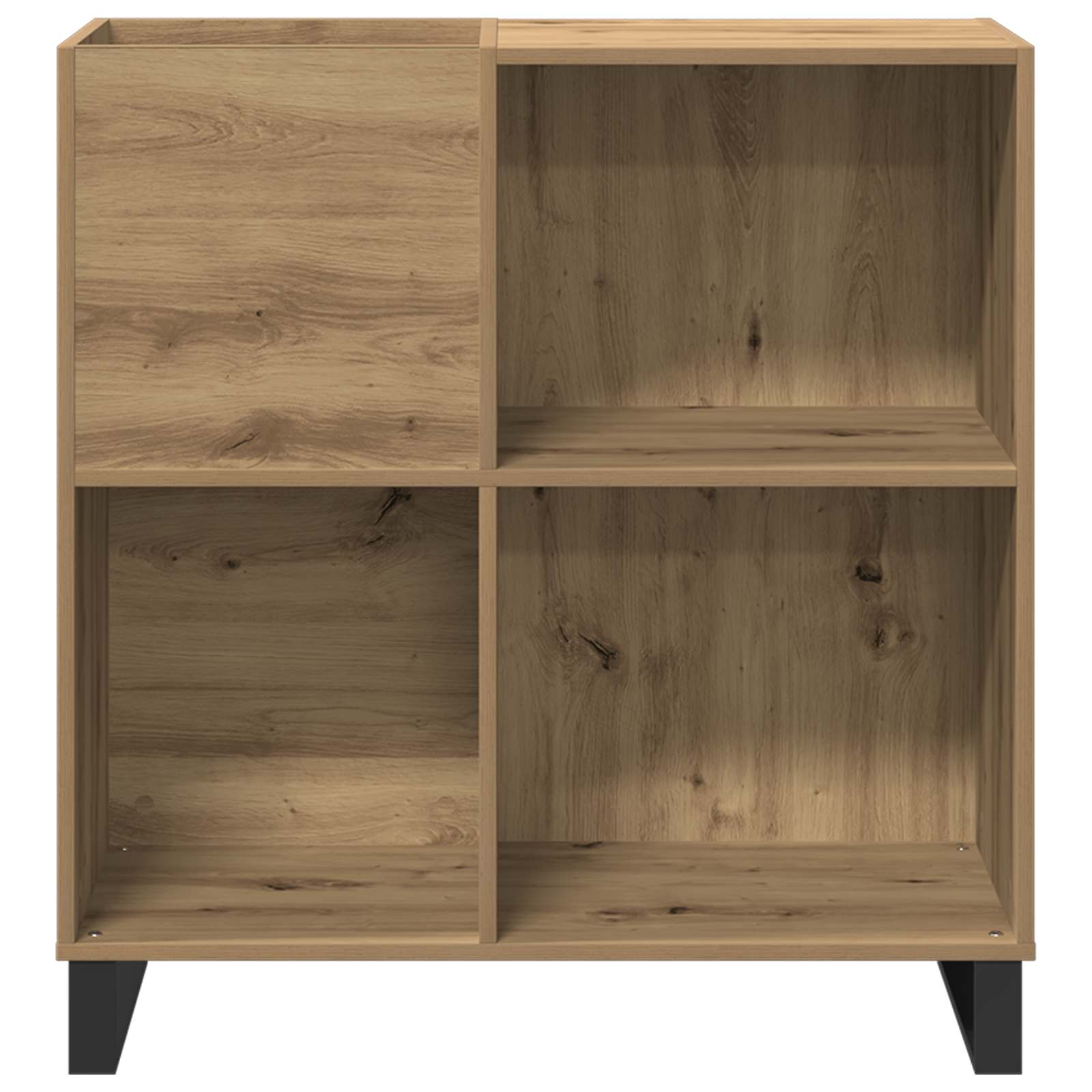 Record Cabinet Artisan oak 84,5 x 38 x 89 cm Engineered Wood