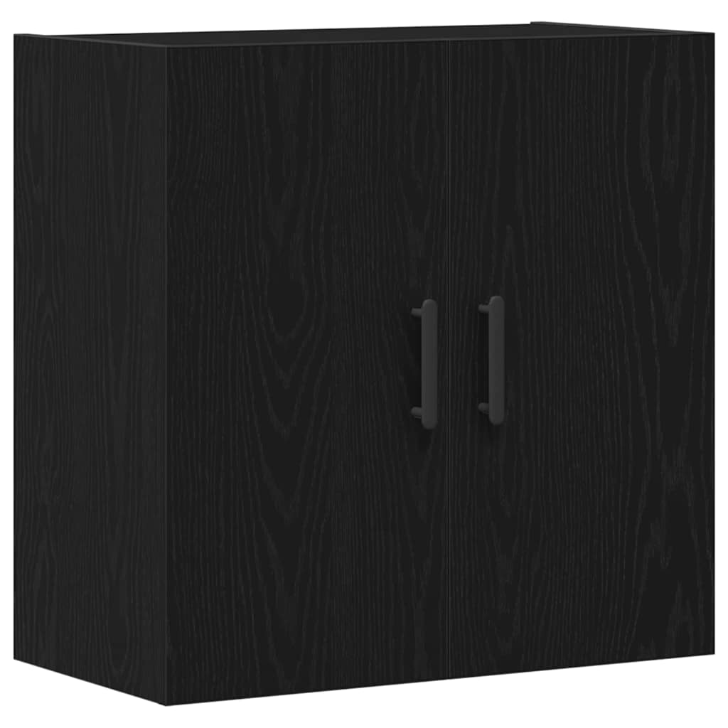 Wall-mounted Cabinet Black Oak 60 x 31 x 60 cm Engineered Wood