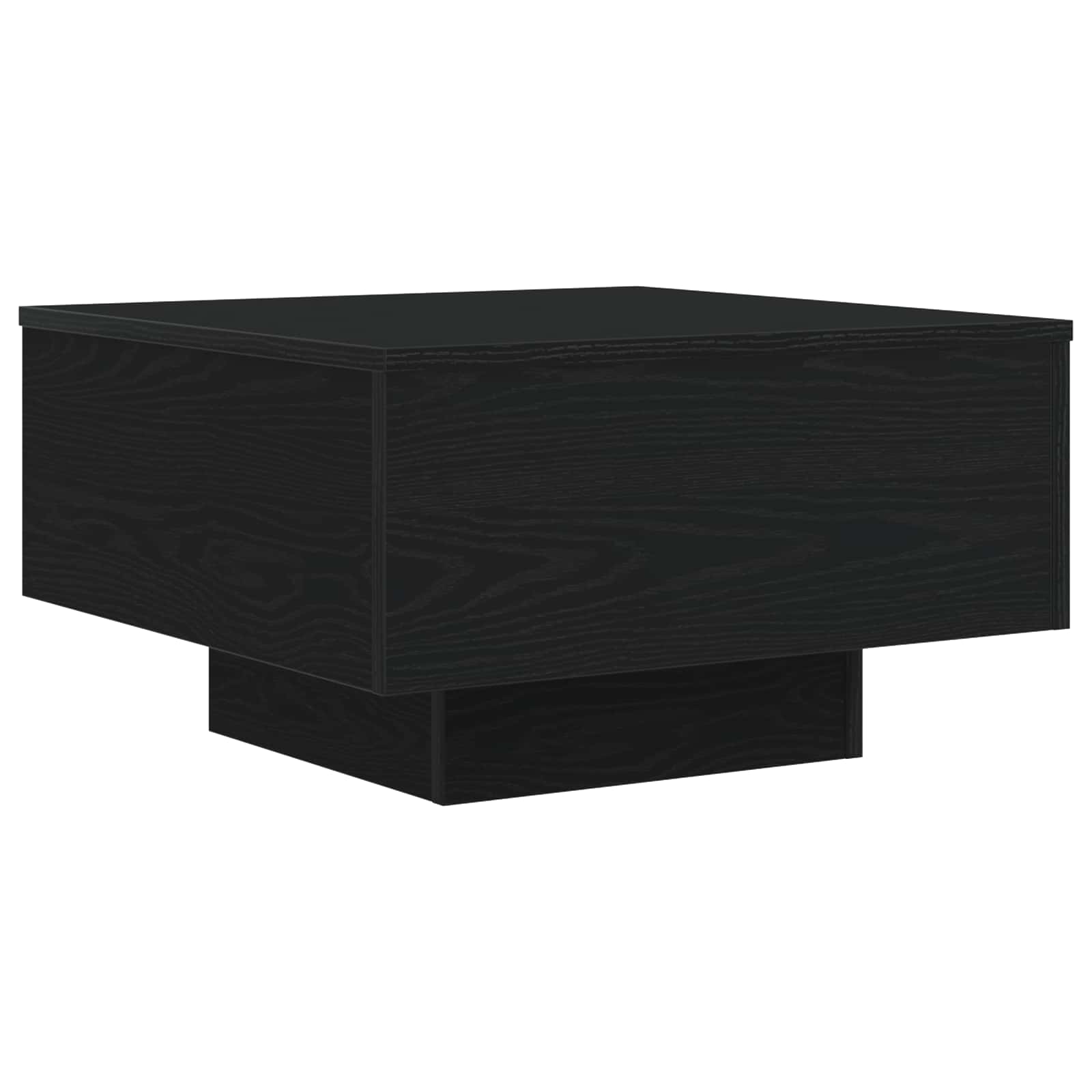 Black Oak 55 x 55 x 31 cm Engineered Wood