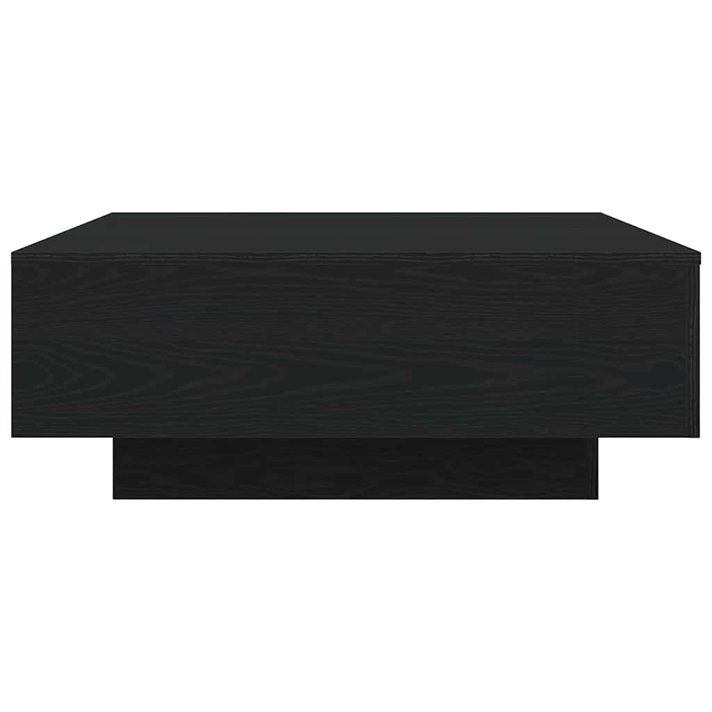 Black Oak 80 x 80 x 31 cm Engineered Wood