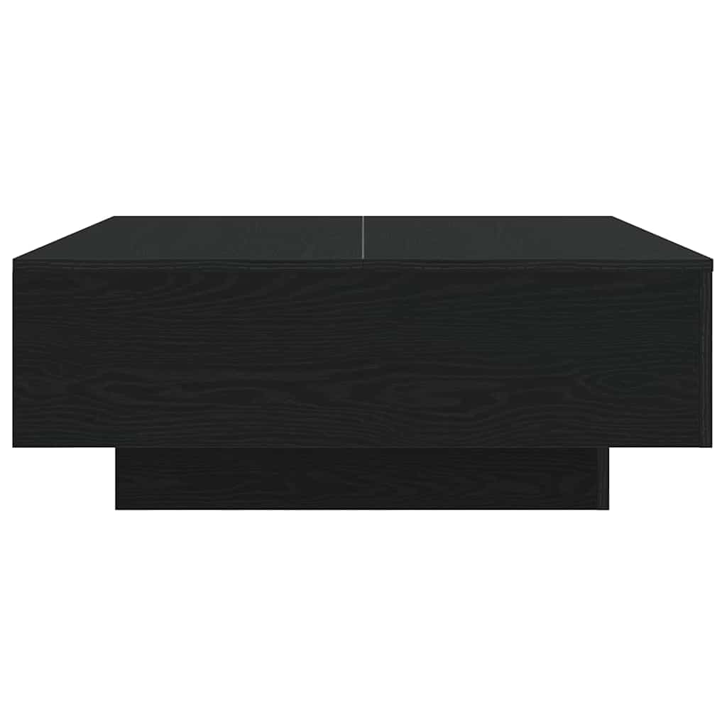 Black Oak 80 x 80 x 31 cm Engineered Wood