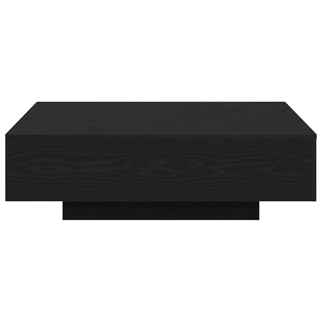 Coffee Table Black Oak 100 x 100 x 31 cm