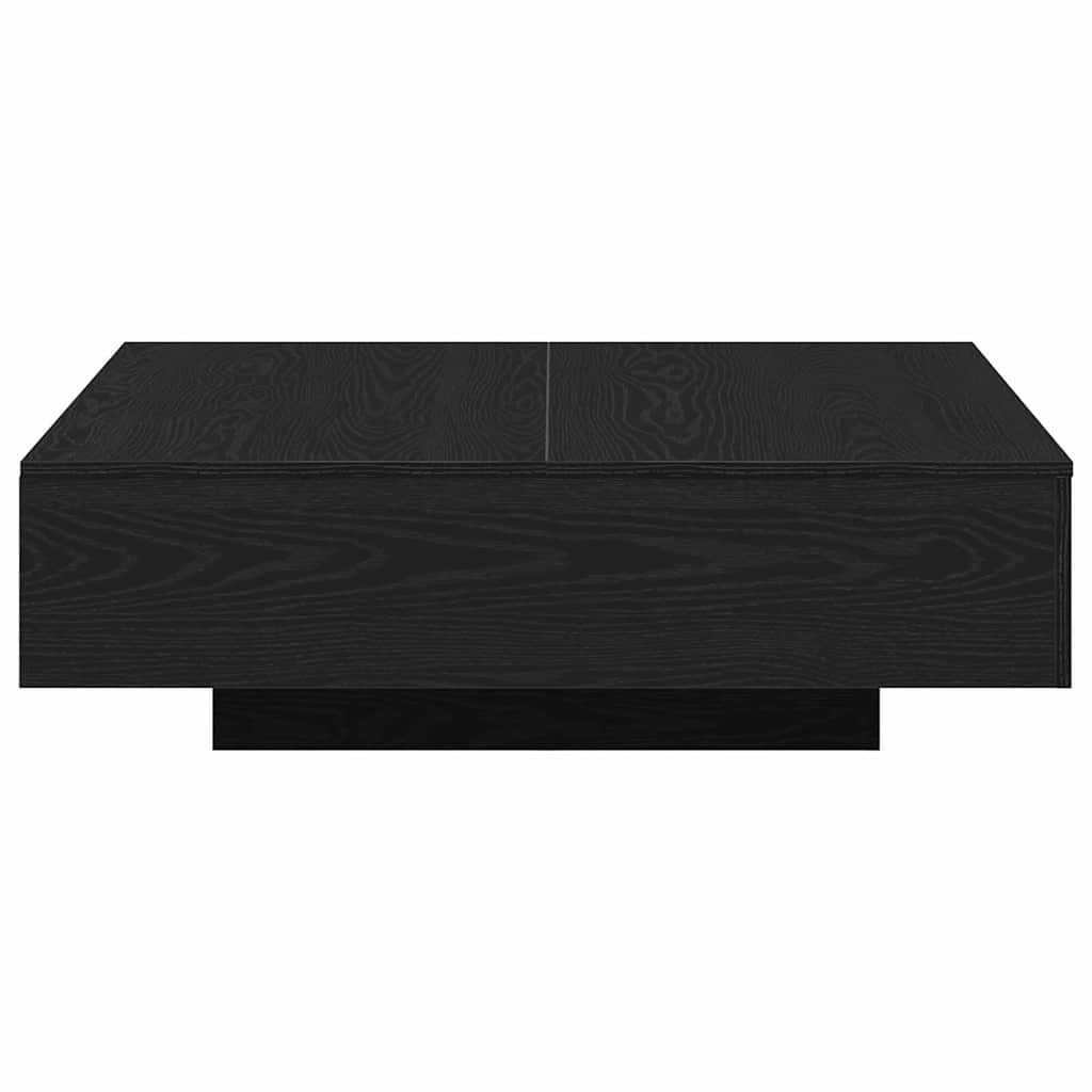 Coffee Table Black Oak 100 x 100 x 31 cm