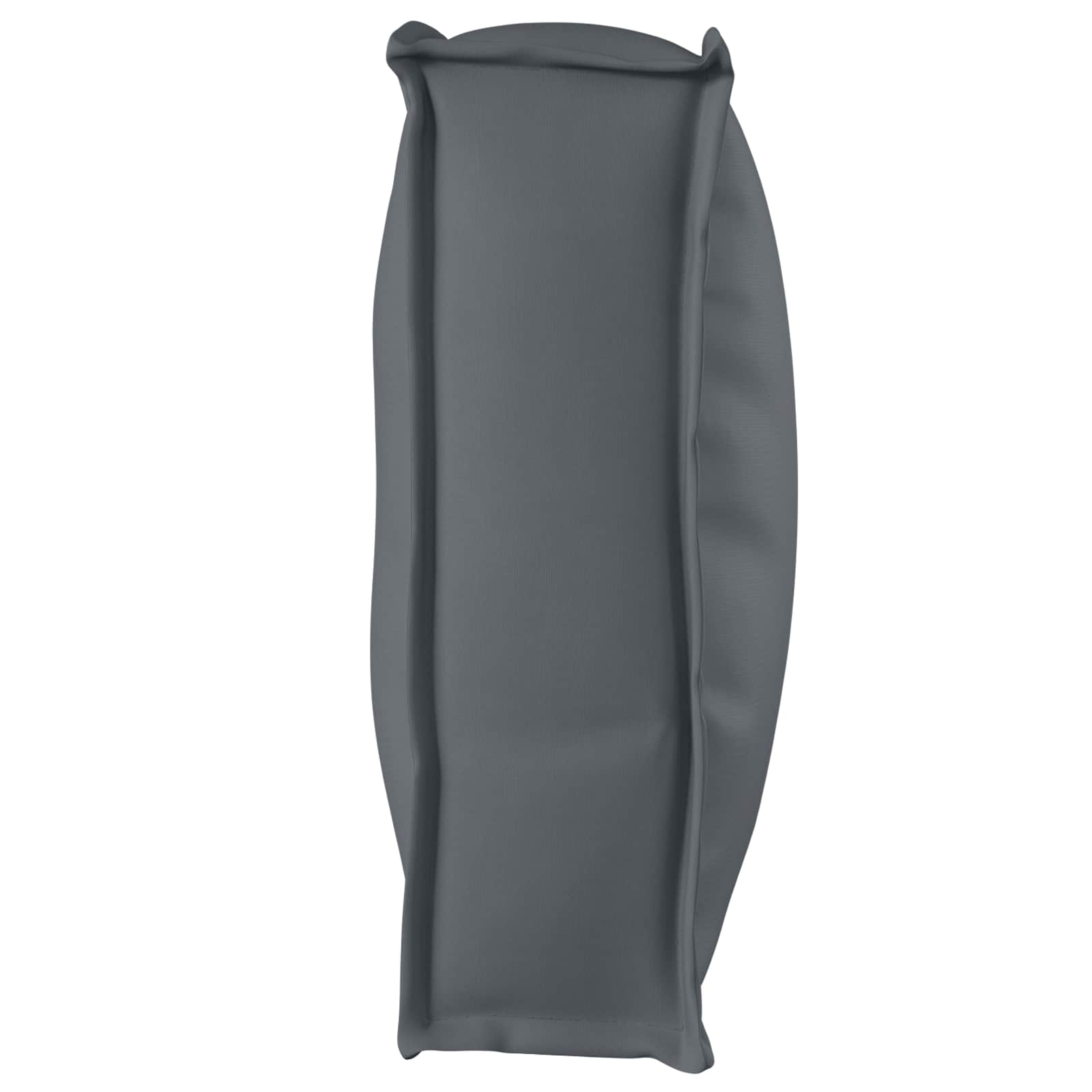 Cushion Oxford Fabric Anthracite 120 x 40 x 12 cm