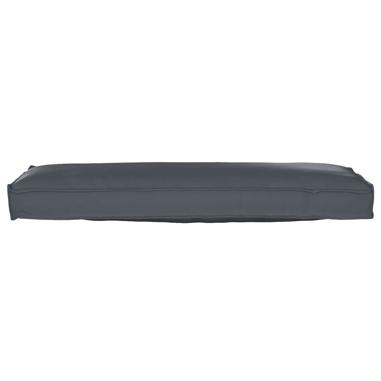Cushion Anthracite 120 x 40 x 8 cm Oxford Fabric