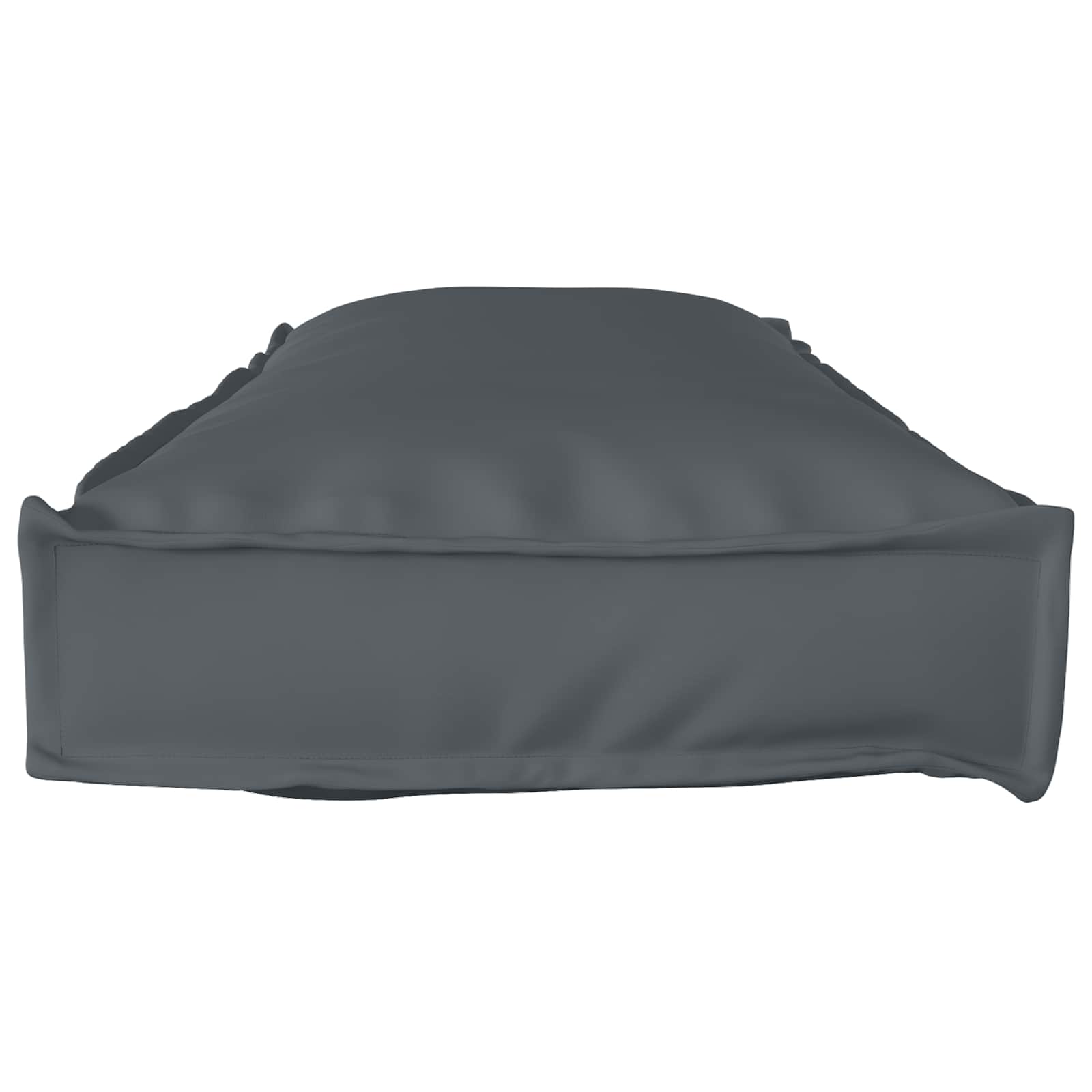 Pallet Cushion Set 2 pcs Anthracite 120 x 40 x 8 cm