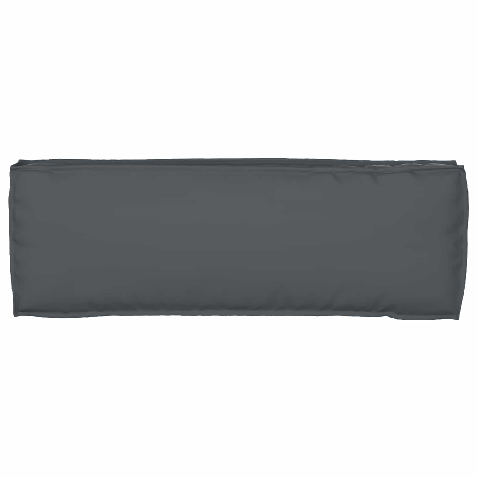 Pallet Cushion Set 2 pcs Anthracite 120 x 40 x 8 cm