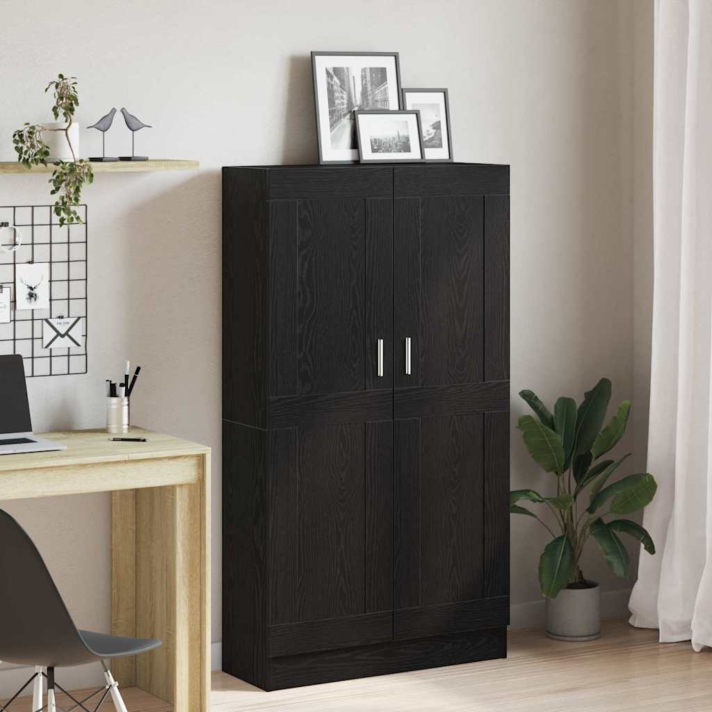 Book Cabinet 3-Tier 82,5 x 30,5 x 150 cm Engineered Wood