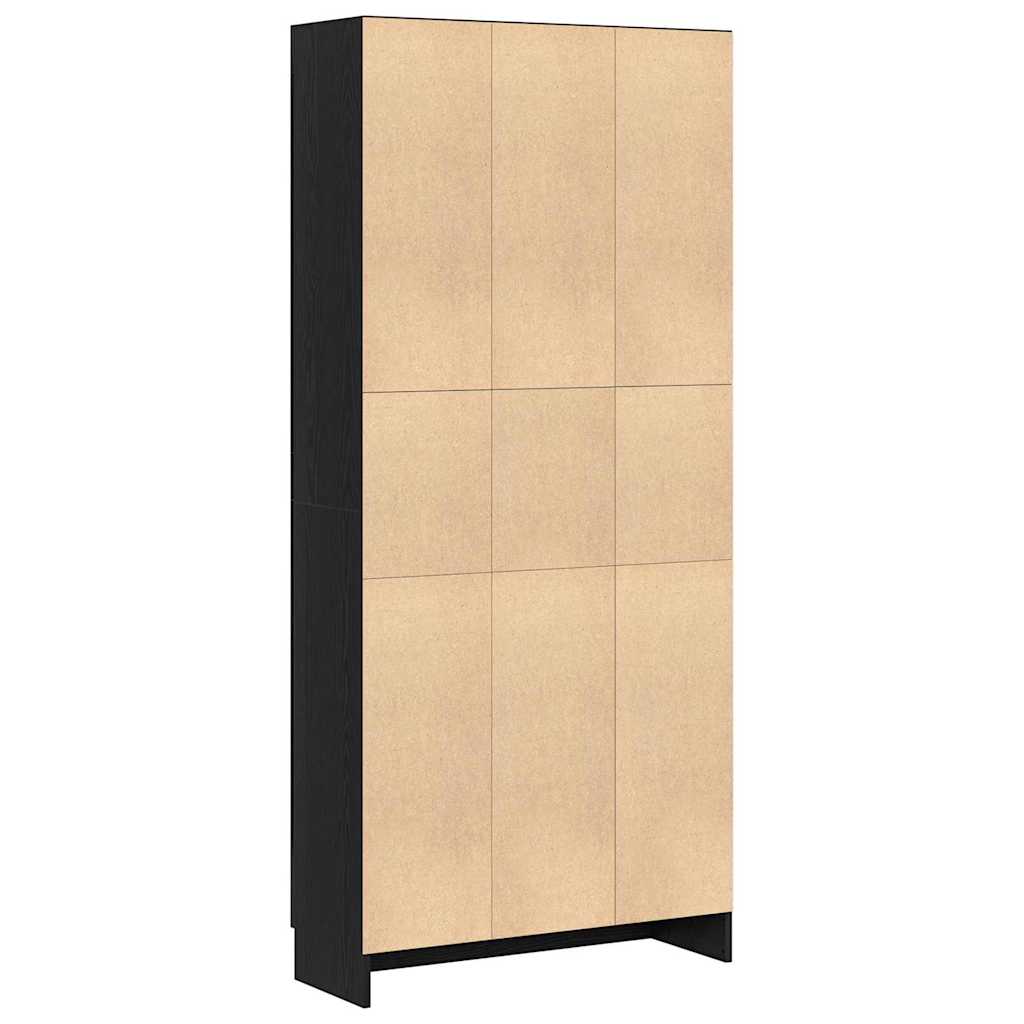Book Cabinet 4-Tier 82,5 x 30,5 x 185 cm Engineered Wood