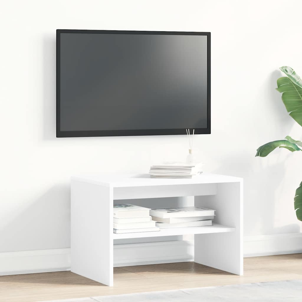 TV Cabinet White 60x40x40 cm Engineered Wood