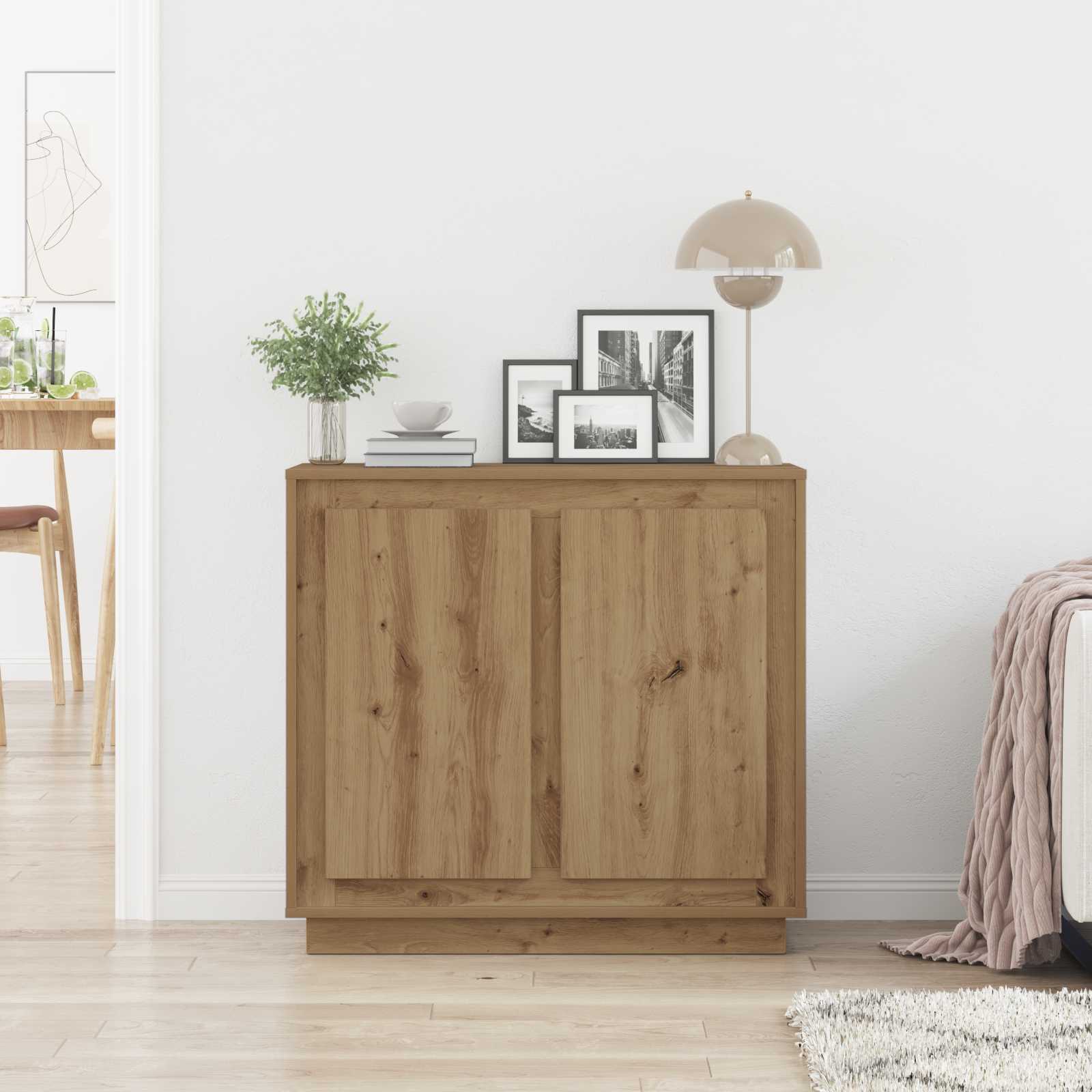 Sideboard Artisan Oak 80 x 40 x 75 cm Engineered Wood