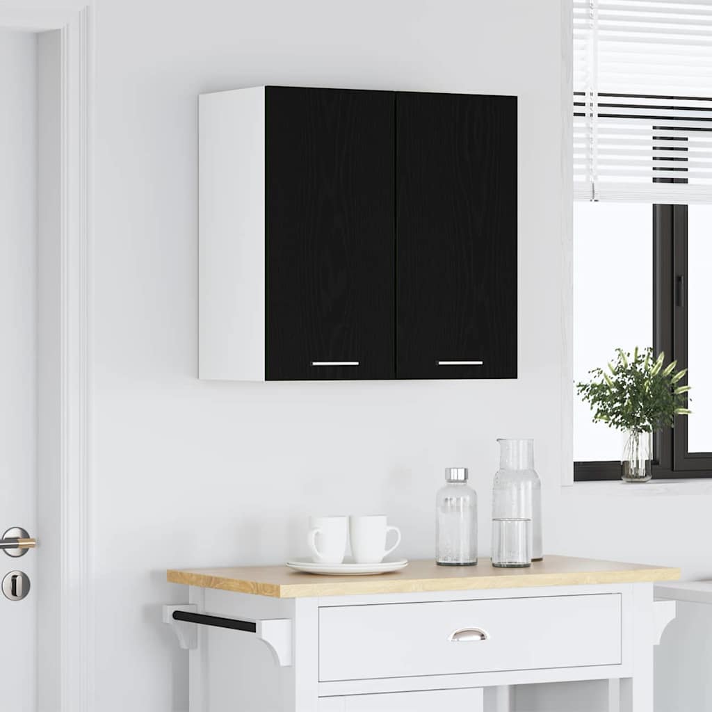 Hanging Cabinet Lyon Black Oak 60 x 31 x 60 cm Engineered Wood