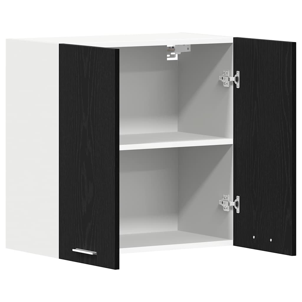 Hanging Cabinet Lyon Black Oak 60 x 31 x 60 cm Engineered Wood
