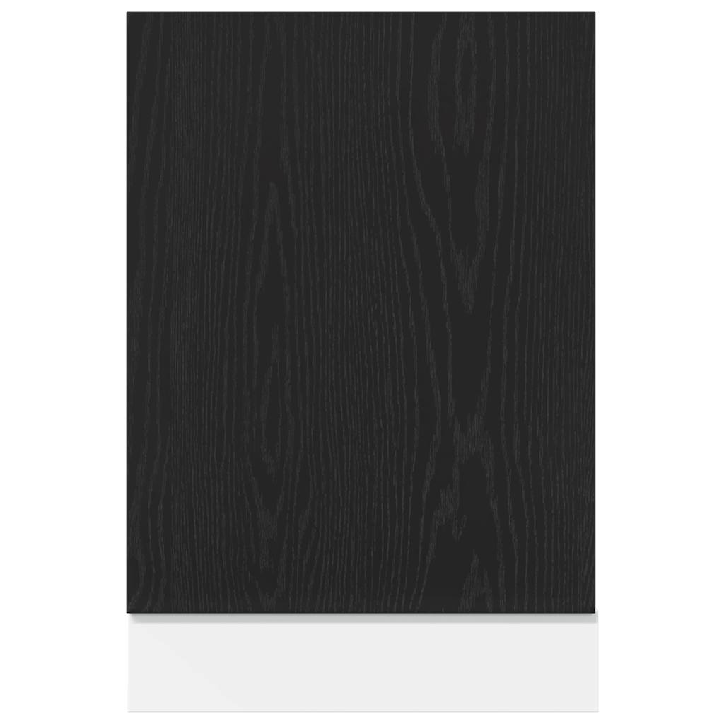 Dishwasher Panel "Lyon" Black Oak 45x1,5x67 cm Engineered Wood