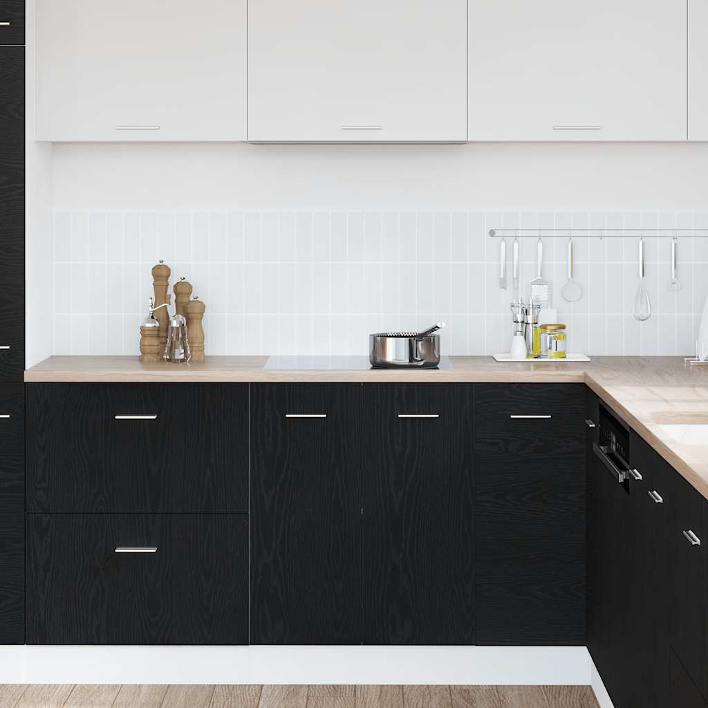 Bottom Cabinet Black Oak 60x46x81,5 cm Engineered Wood