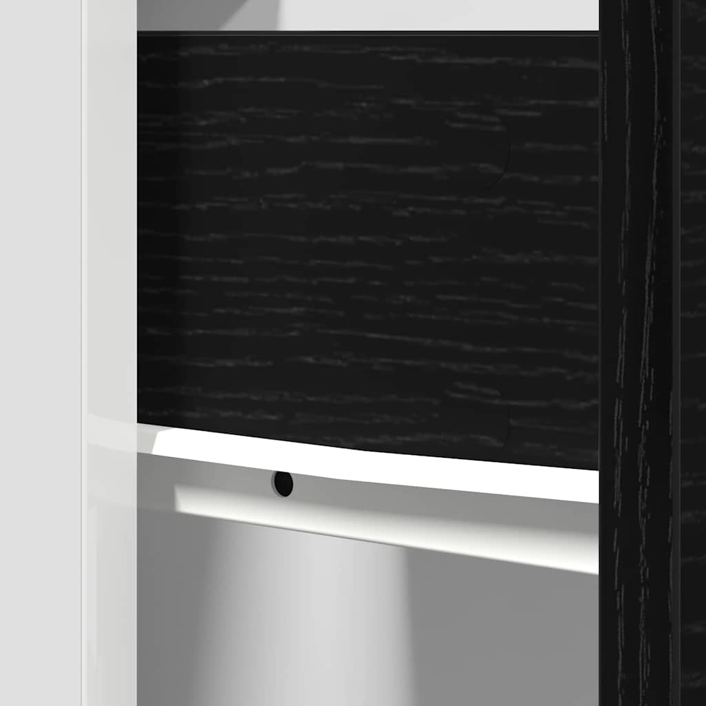 Hanging Cabinet Black Oak 40 x 46 x 81,5 cm Engineered Wood