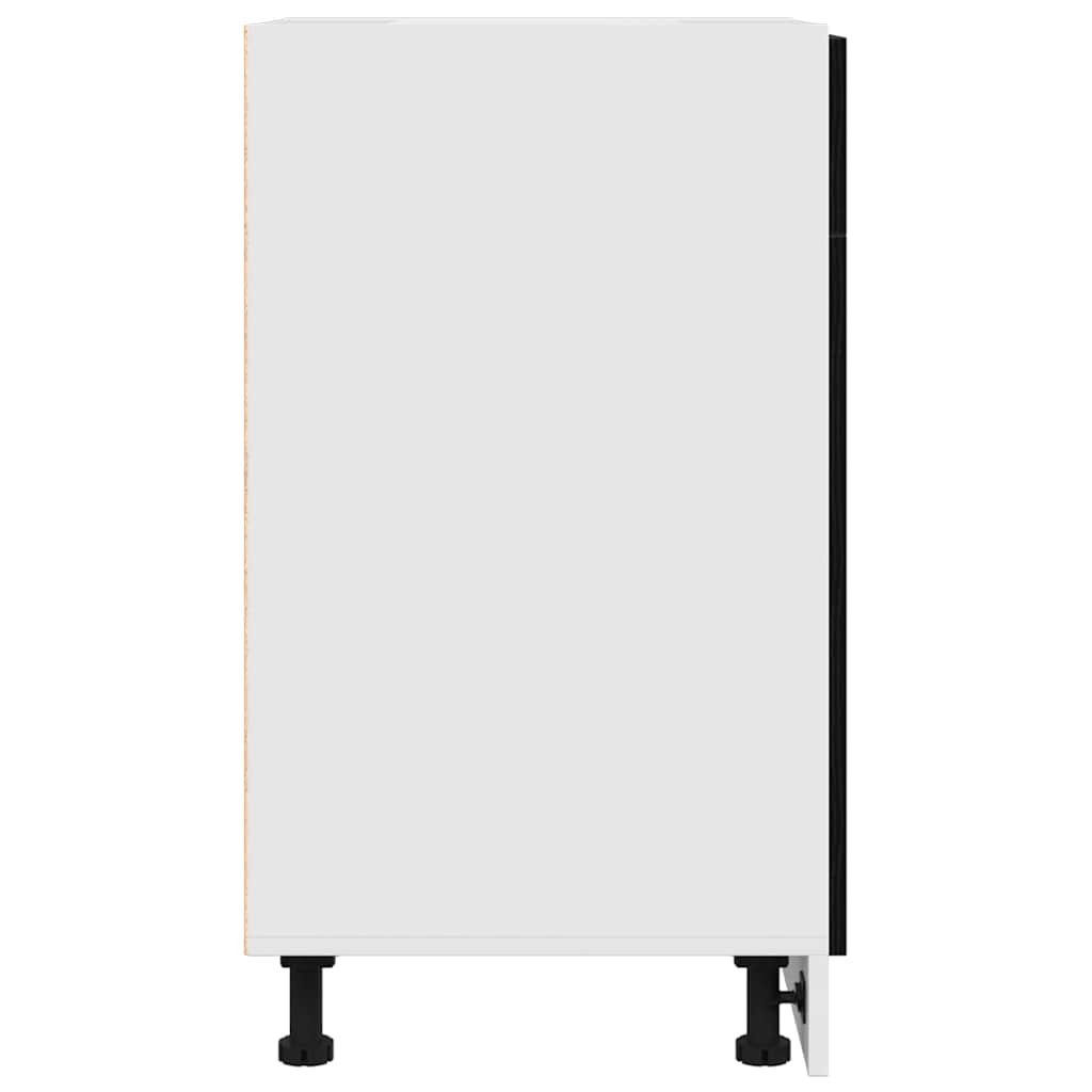 Hanging Cabinet Black Oak 40 x 46 x 81,5 cm Engineered Wood