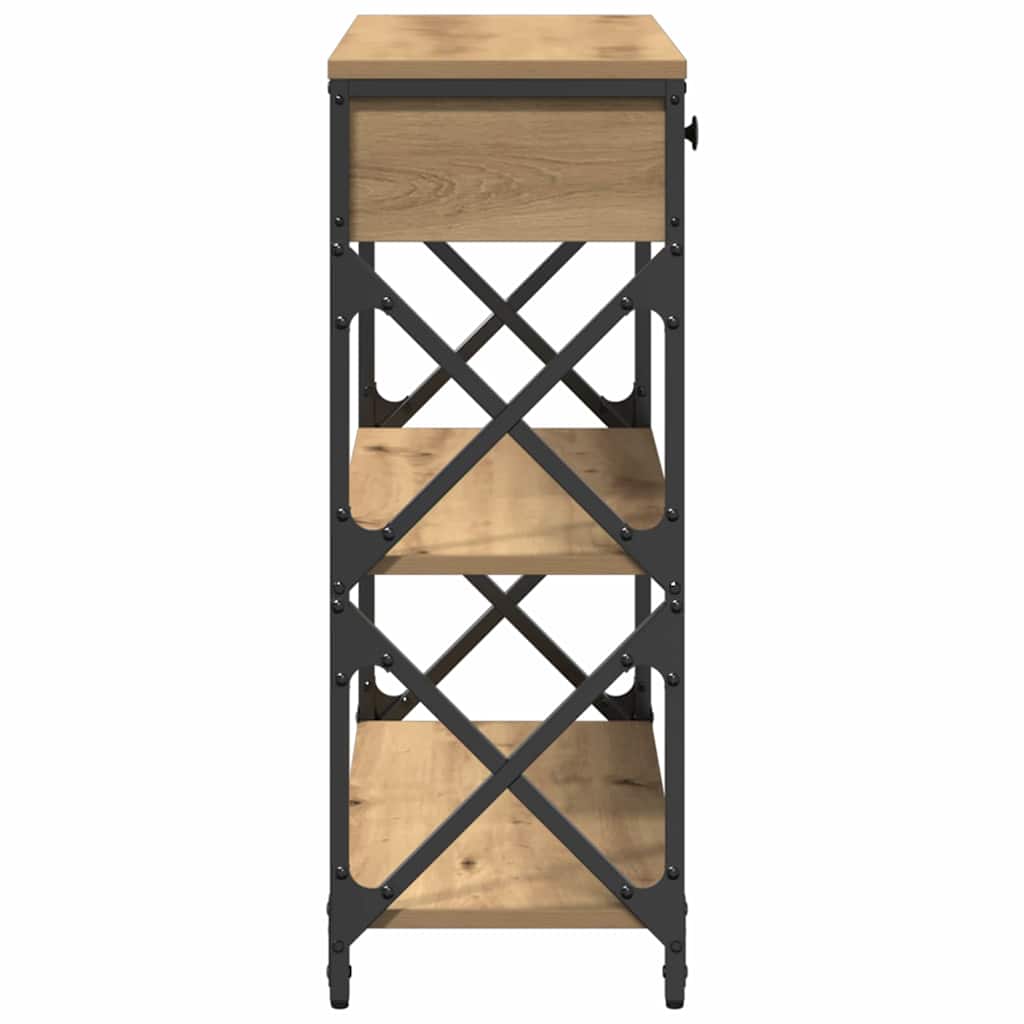 Console Table Artisan oak 75 x 28 x 75 cm
