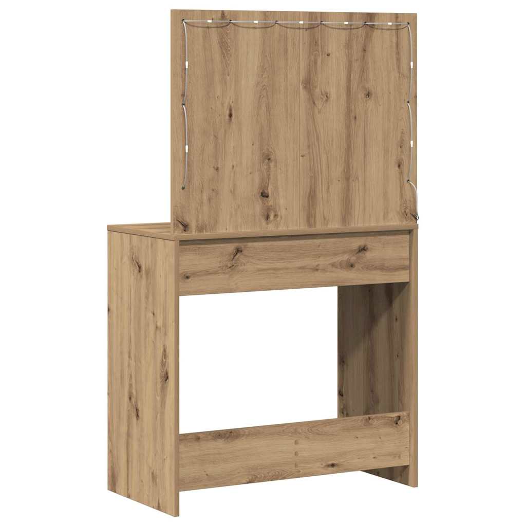 Dressing Table Artisan Oak 78,5 x 41 x 135 cm Engineered Wood