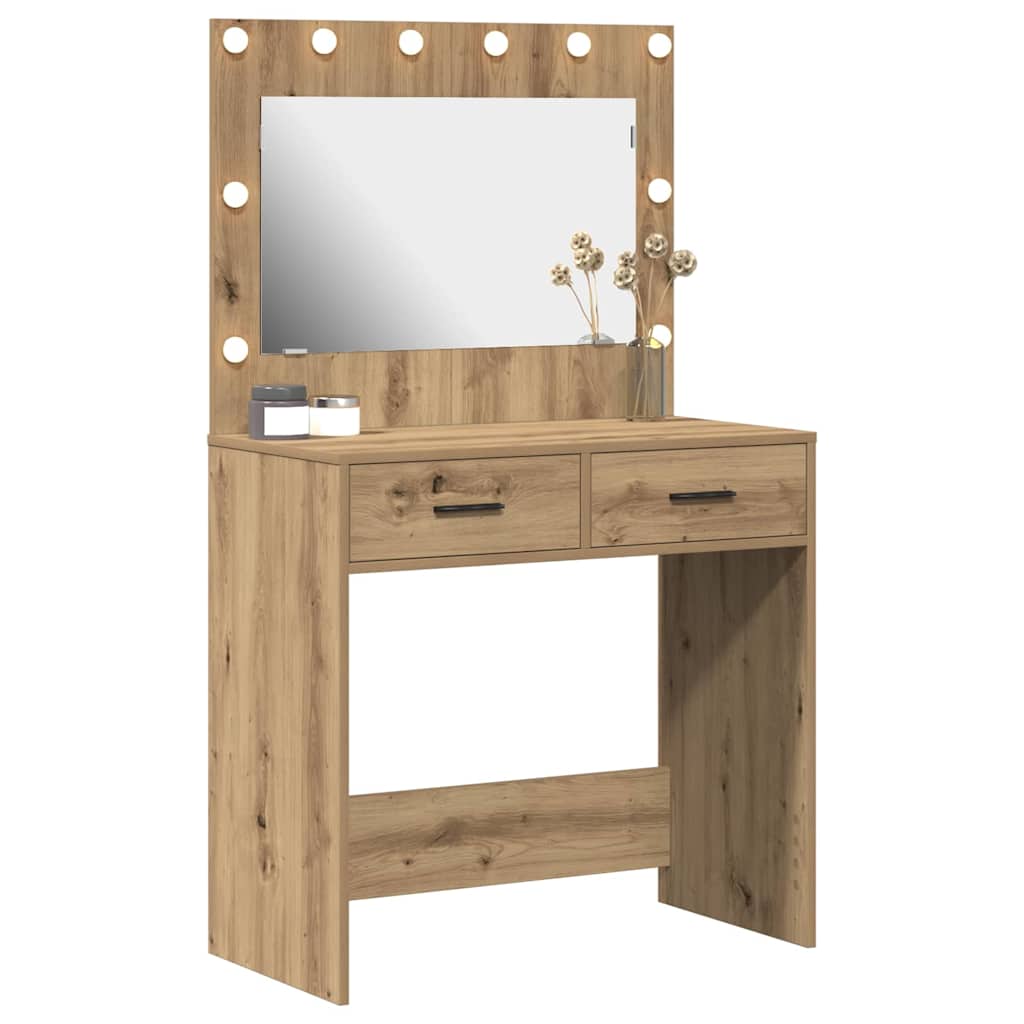 Dressing Table Artisan Oak 78,5 x 41 x 135 cm Engineered Wood