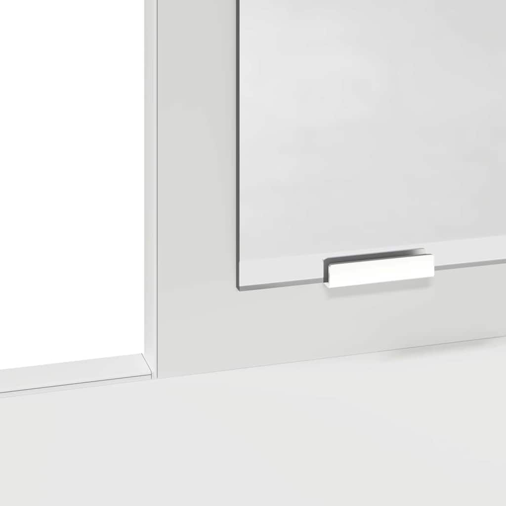 Dressing Table White 100 x 41 x 140 cm Engineered Wood