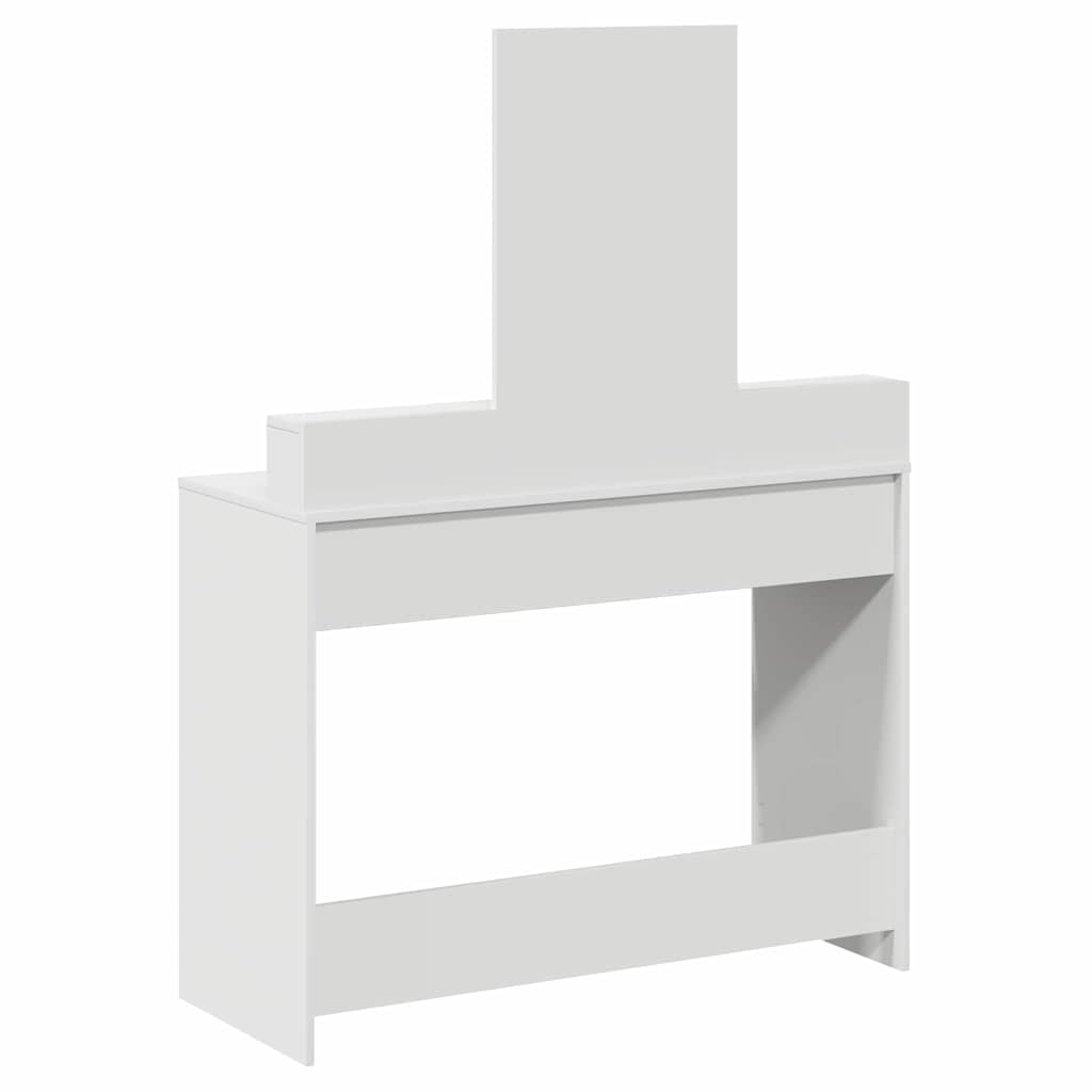 Dressing Table White 100 x 41 x 140 cm Engineered Wood