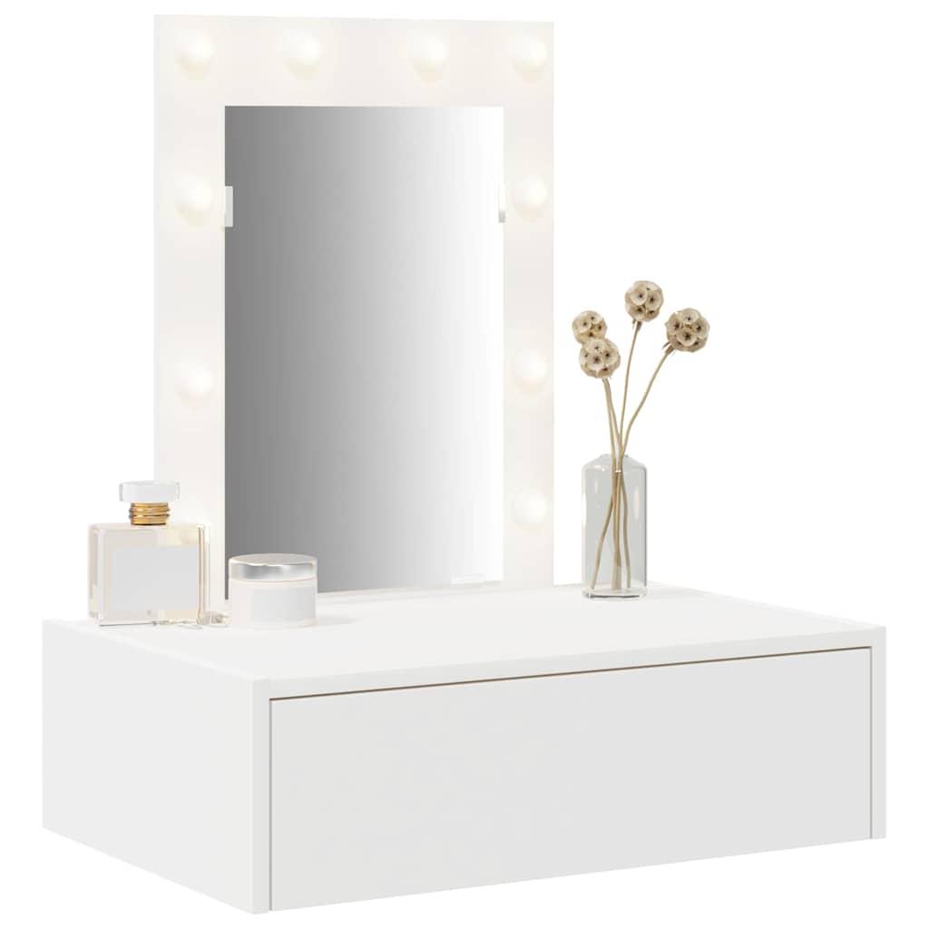 Dressing Table White 60 x 40 x 70 cm Engineered Wood