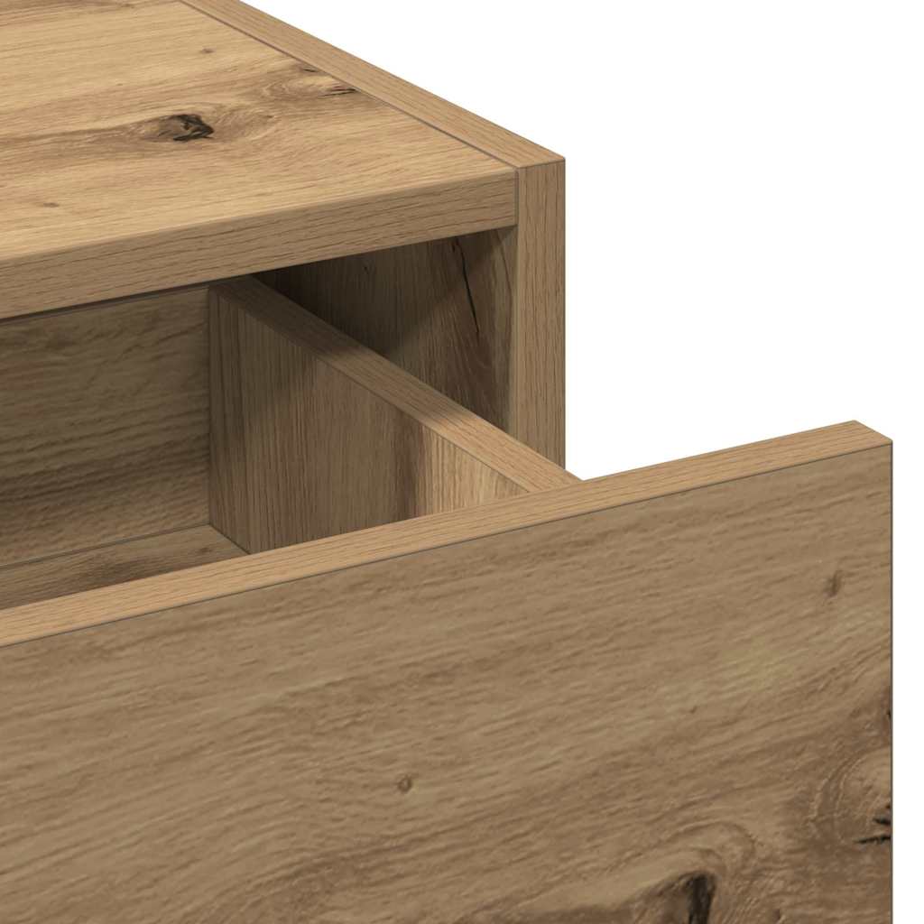 Dressing Table Brown 60 x 40 x 70 cm Engineered Wood
