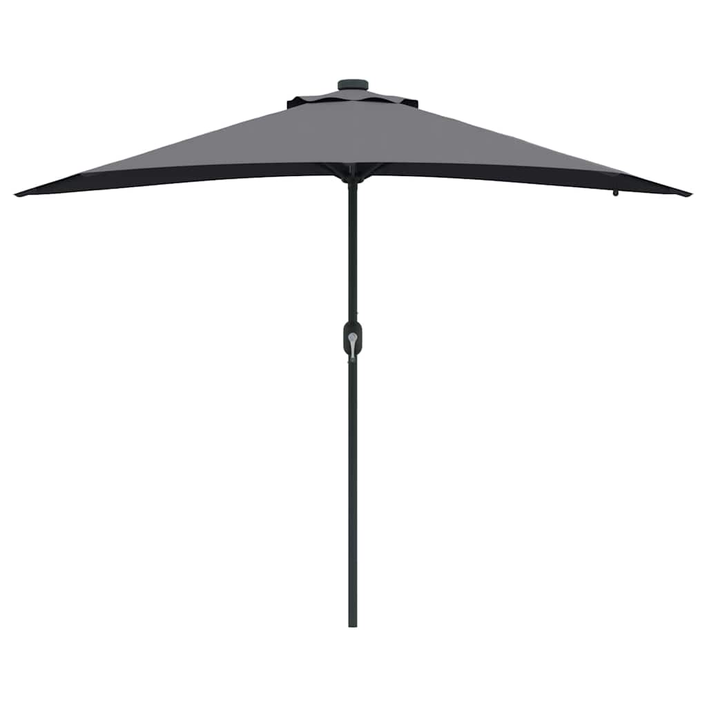 Garden Parasol Anthracite 294 x 150 x 223 cm