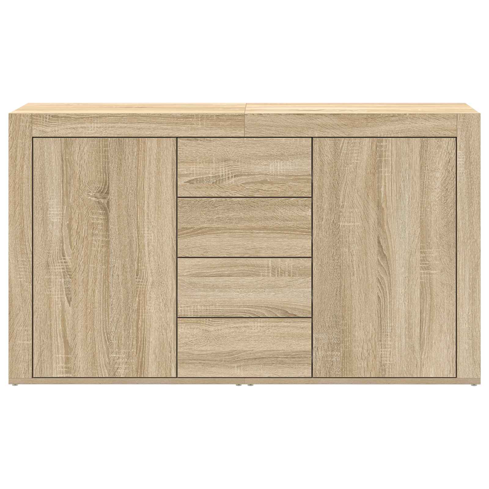 Sideboard Sonoma Oak 120 x 36 x 69 cm Engineered Wood