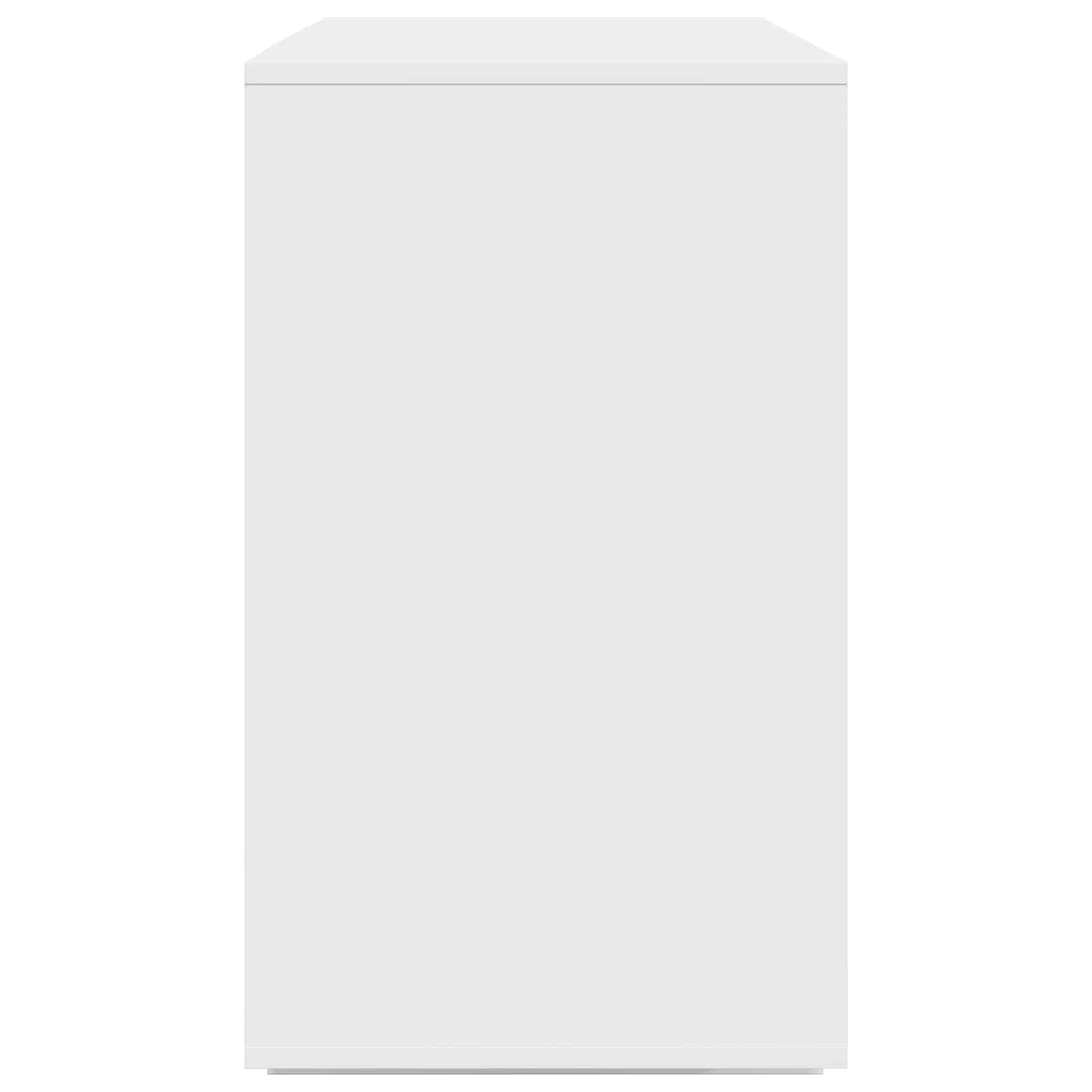 Sideboard White 120 x 41 x 75 cm Engineered Wood