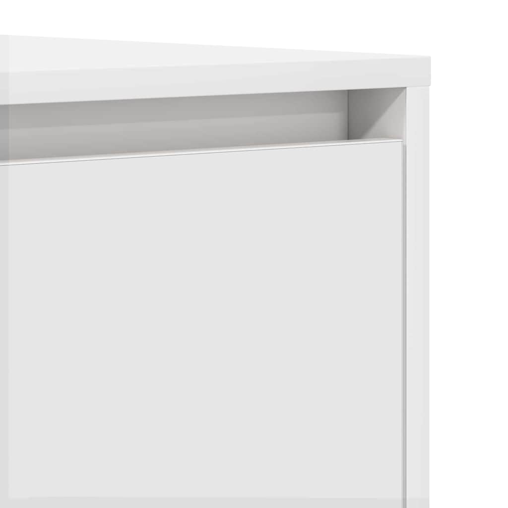 Sideboard with Drawer White 120 x 41 x 75 cm Engineered wood