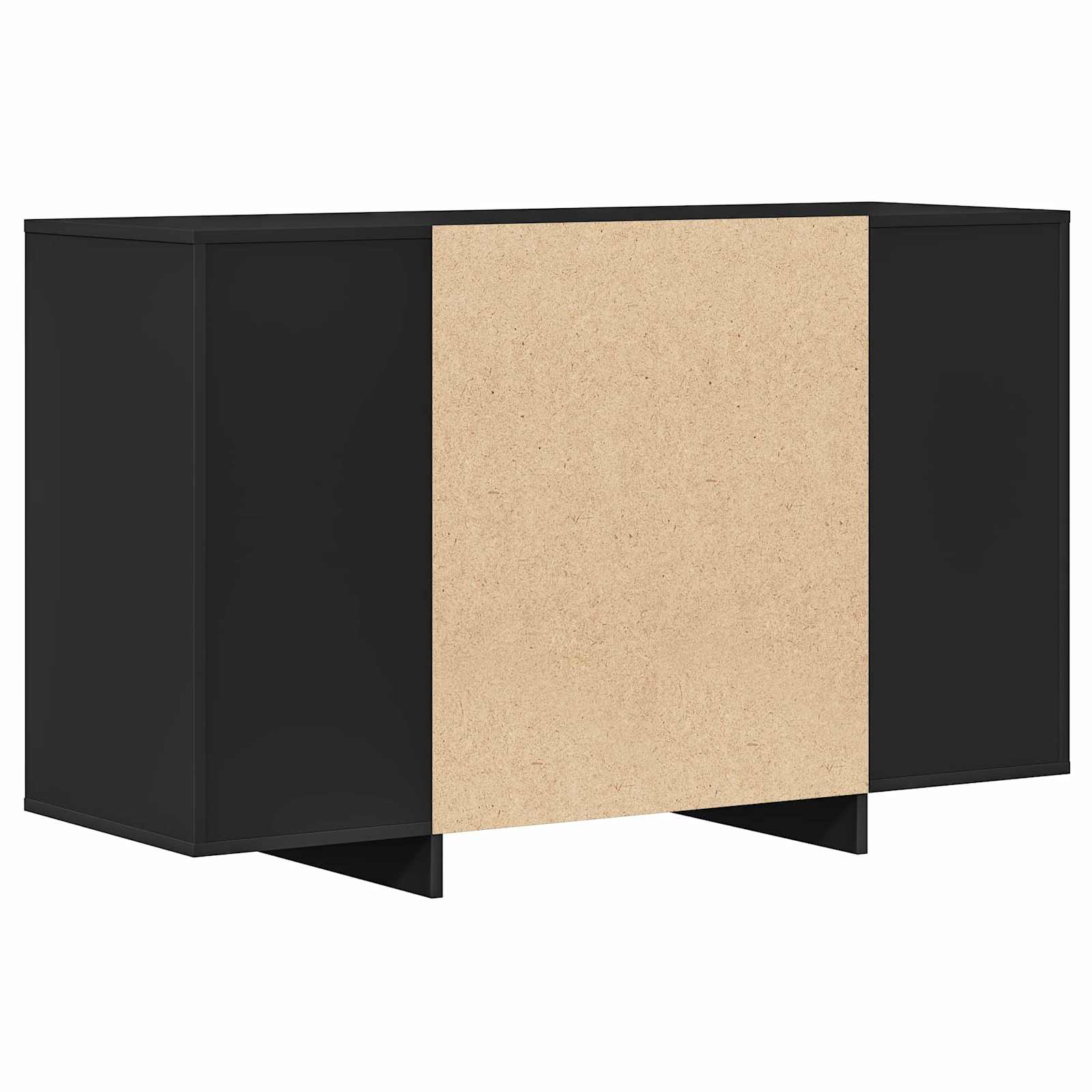 Sideboard Black 120 x 41 x 75 cm Engineered Wood
