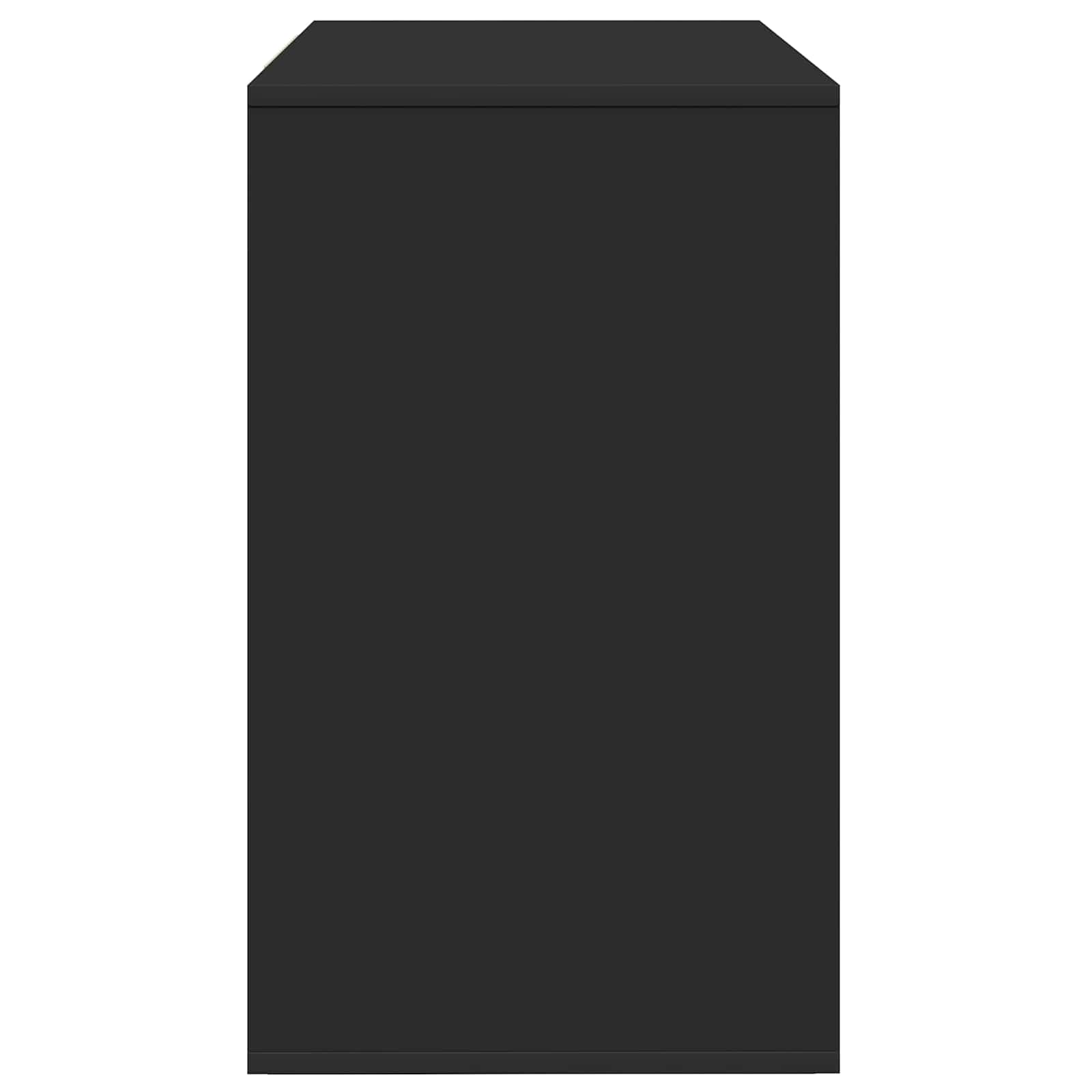 Sideboard Black 120 x 41 x 75 cm Engineered Wood