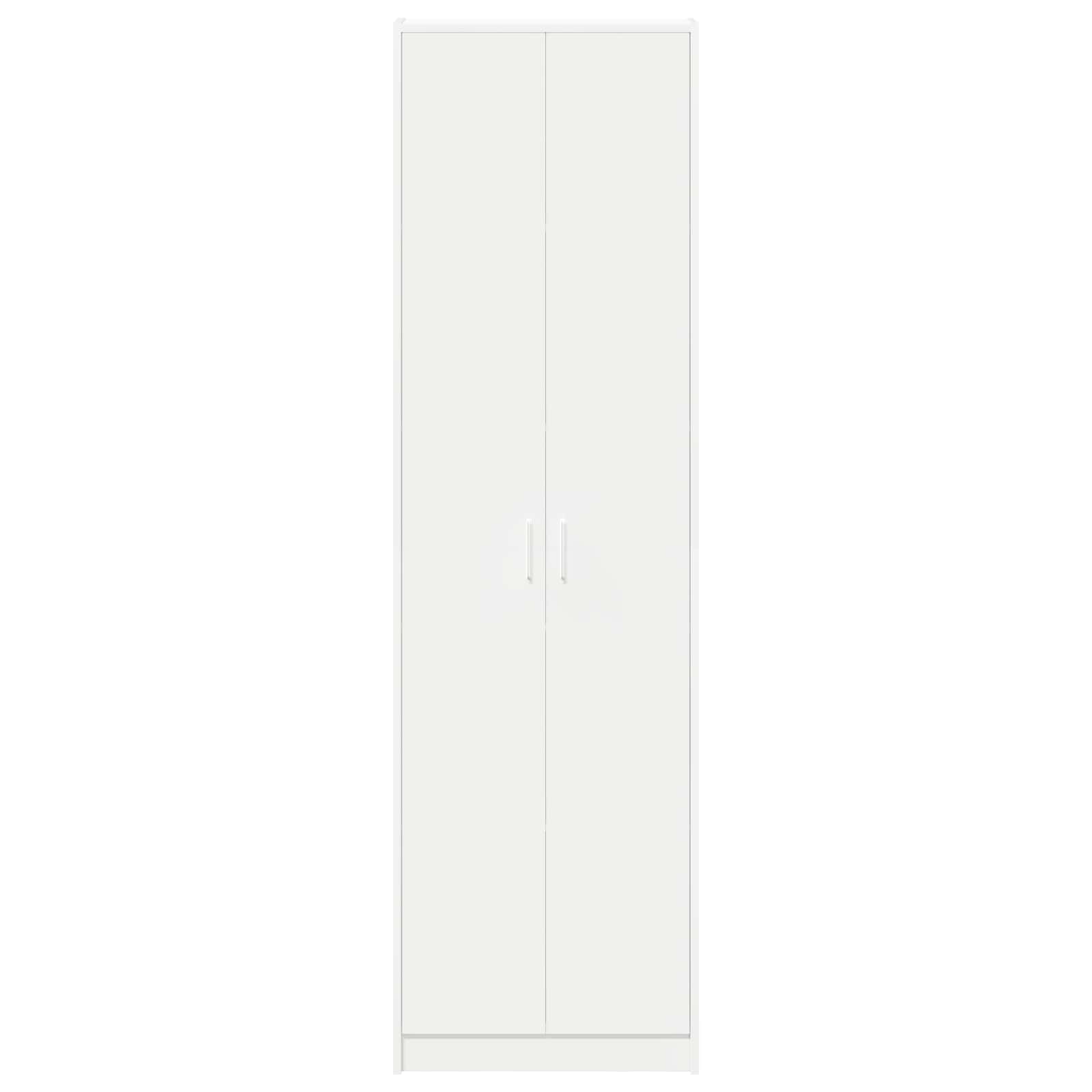 Wardrobe White 55 x 25 x 189 cm Engineered Wood