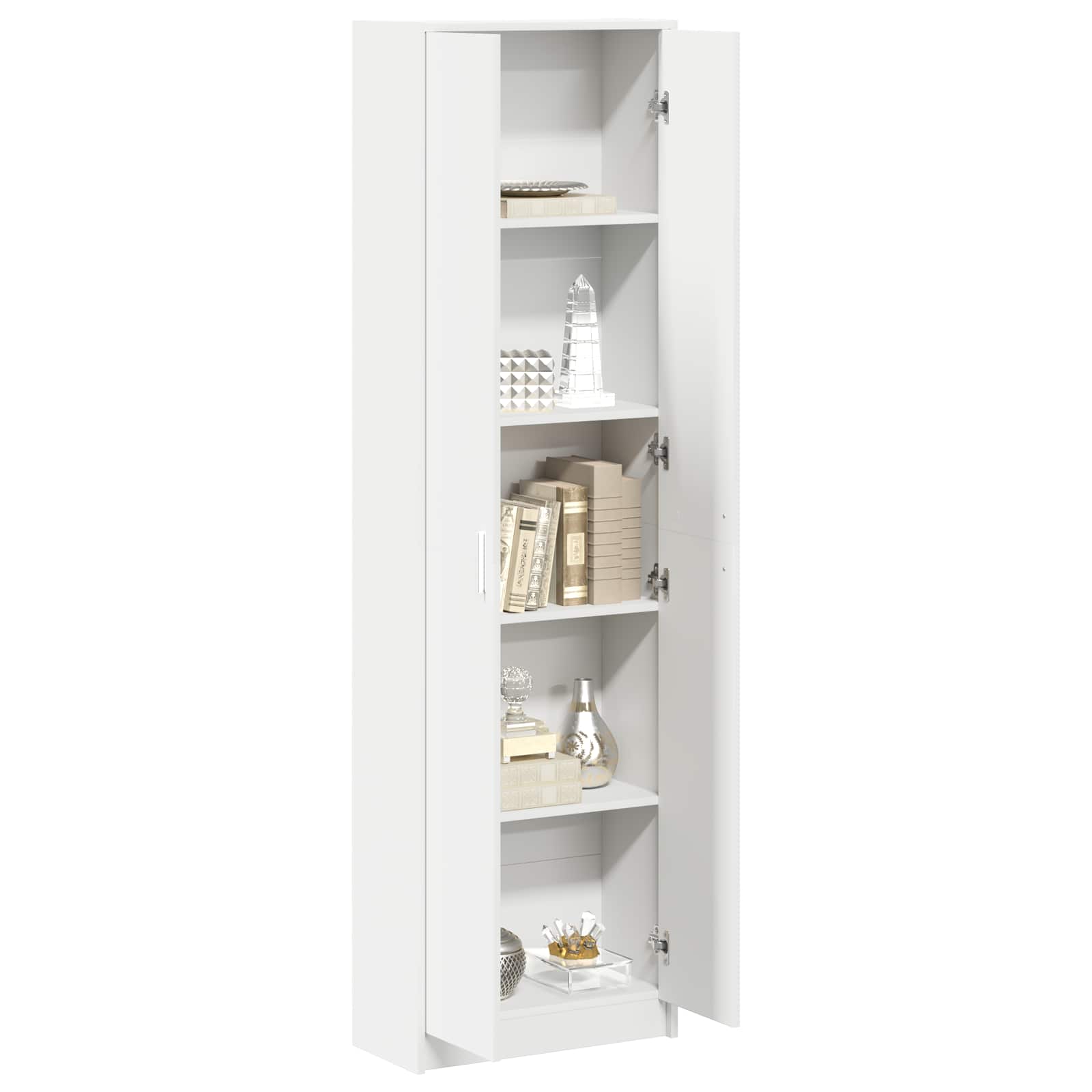 Wardrobe White 55 x 25 x 189 cm Engineered Wood