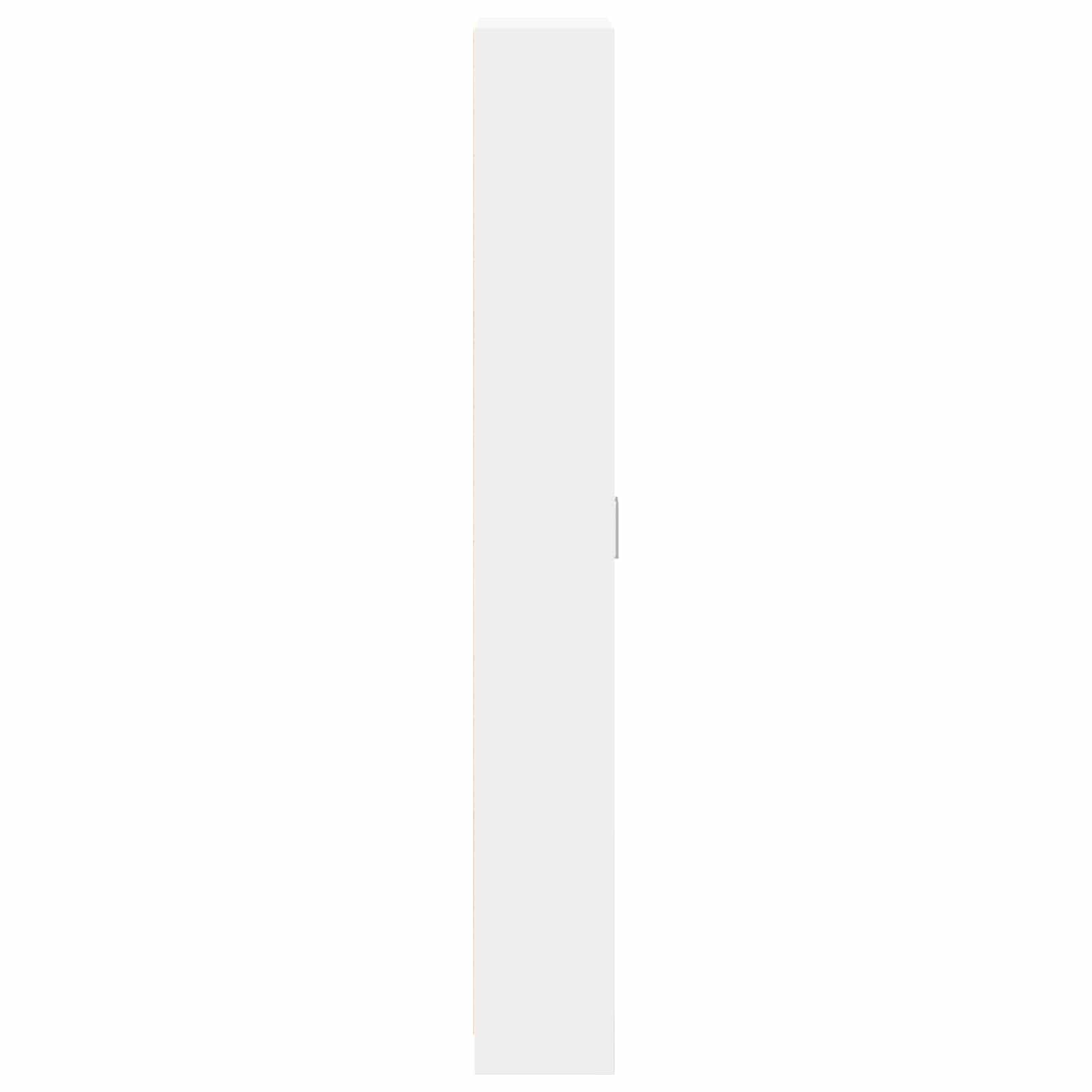 Wardrobe White 55 x 25 x 189 cm Engineered Wood