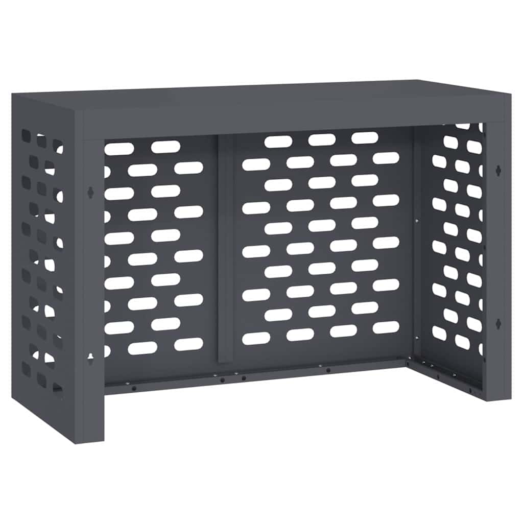 Air Conditioner Cover Anthracite 90 x 40 x 60 cm Steel