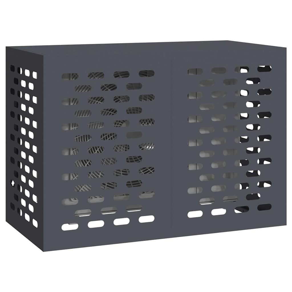 Air Conditioner Cover Anthracite 100 x 50 x 70 cm Steel