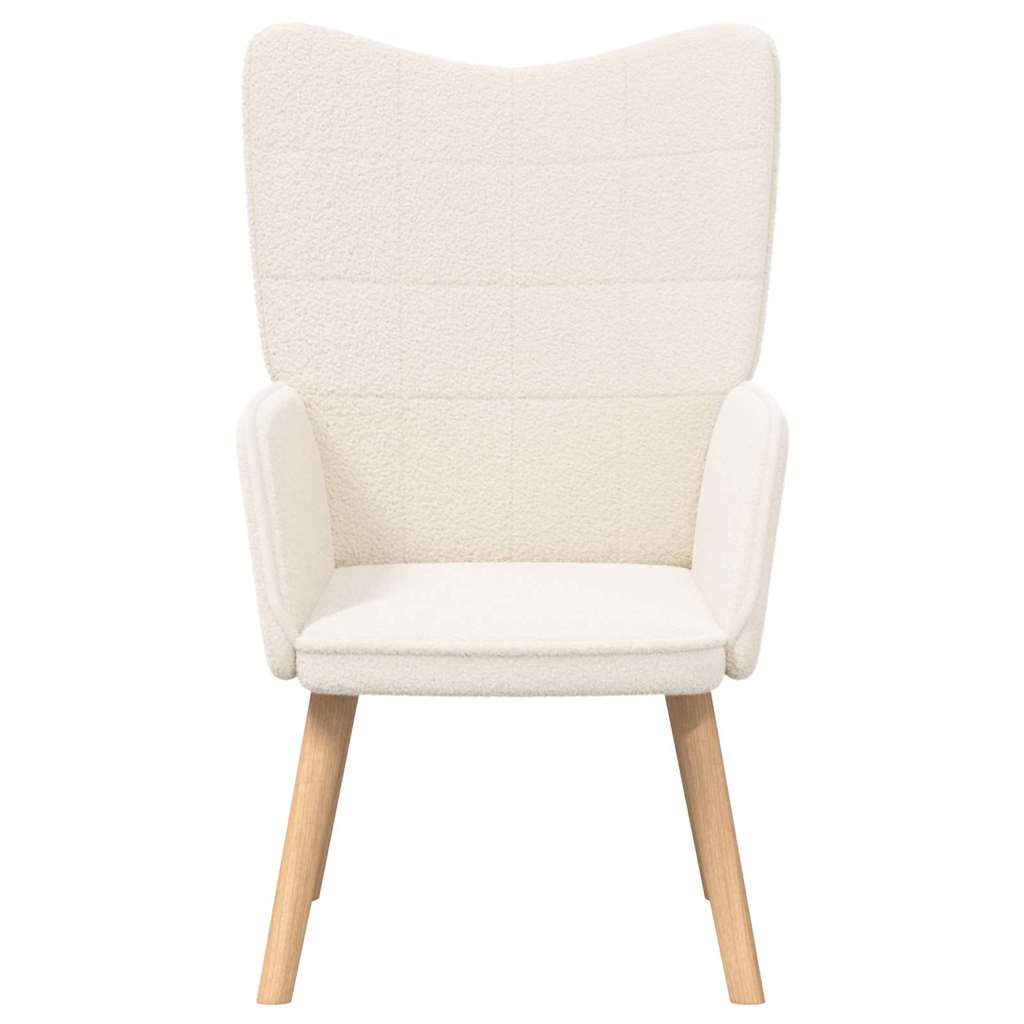 Armchair Cream 62 x 67 x 95,5 cm Sherpa Fabric