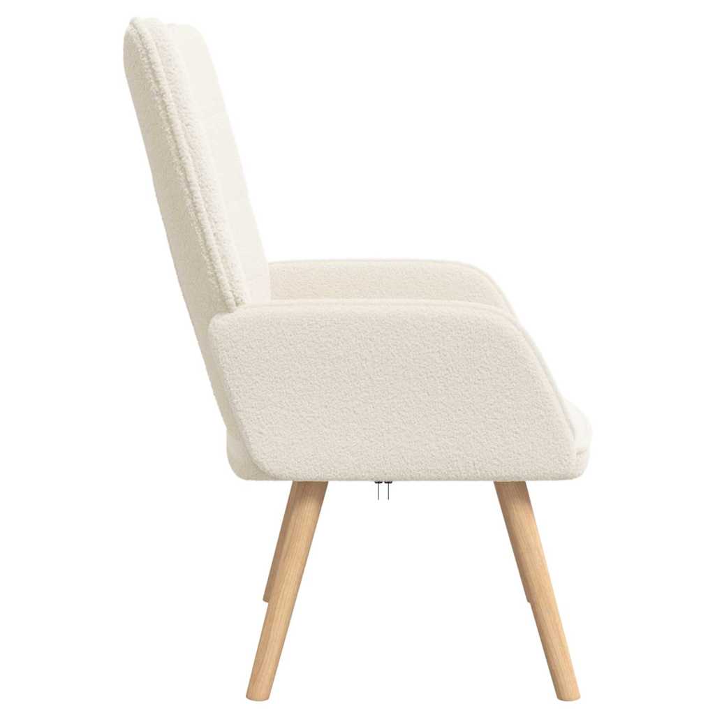 Armchair Cream 62 x 67 x 95,5 cm Sherpa Fabric