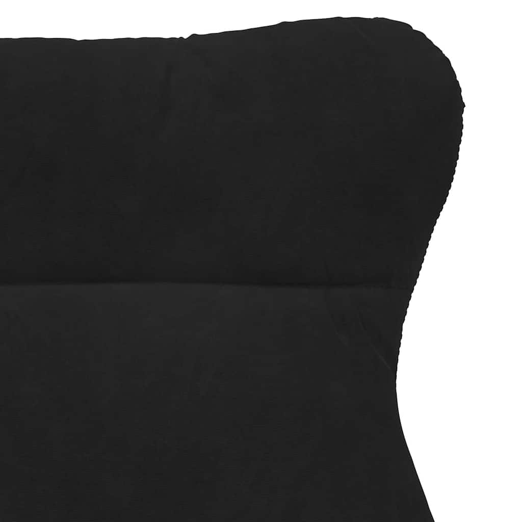Armchair Black 69 x 74 x 93 cm Velvet