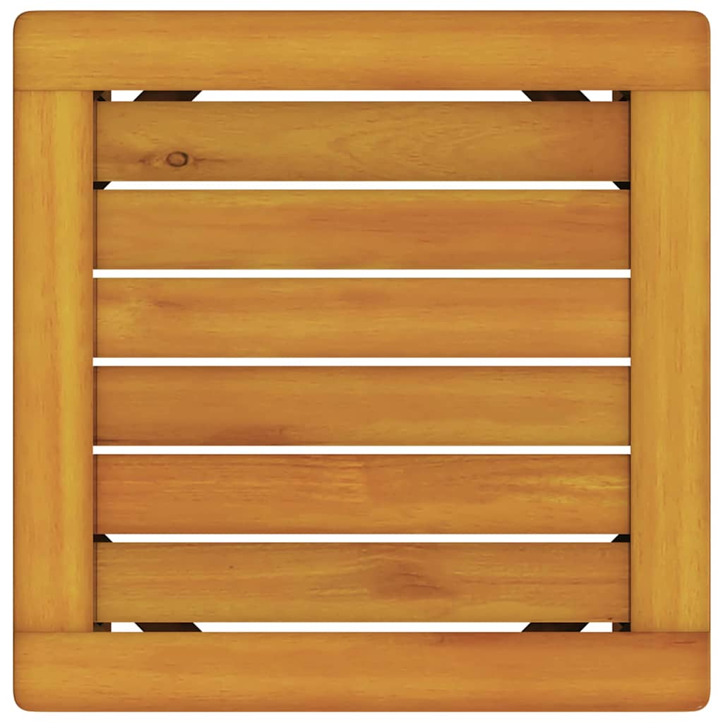 Sun Lounger 2 pcs Solid Acacia Wood Brown