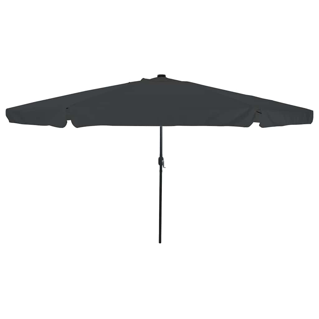 Garden Parasol Anthracite 395 x 395 x 245 cm Polyester