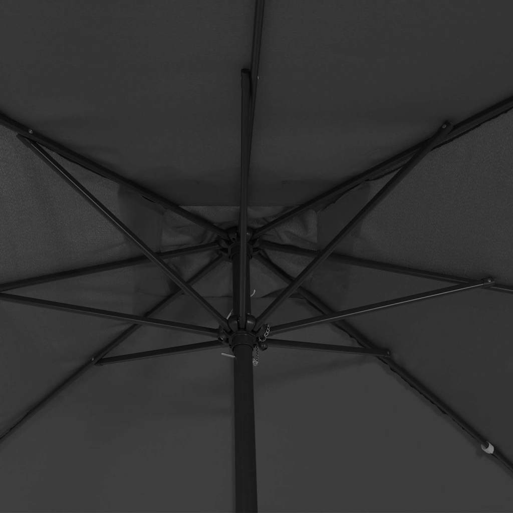 Garden Parasol Anthracite 295 x 295 x 245 cm