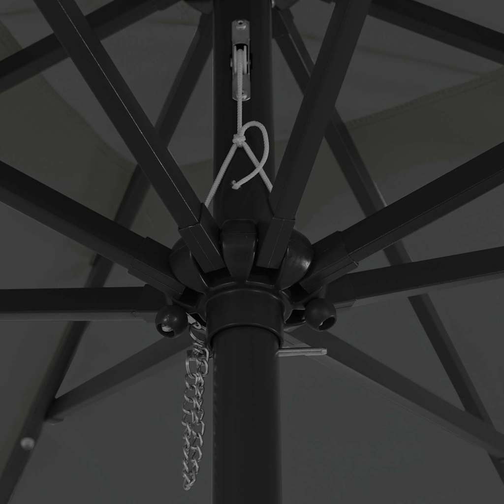 Garden Parasol Anthracite 295 x 295 x 245 cm